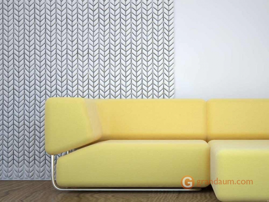 3D Панель Art Decor W 311 Косичка 