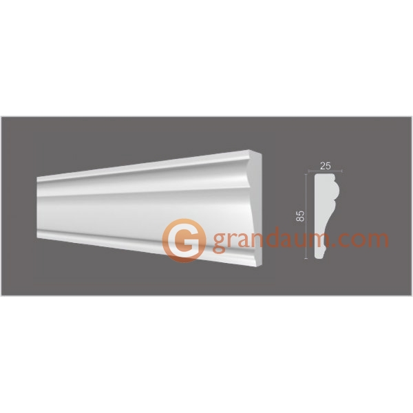 Молдинг с гладким профилем Decor dizayn 152 A