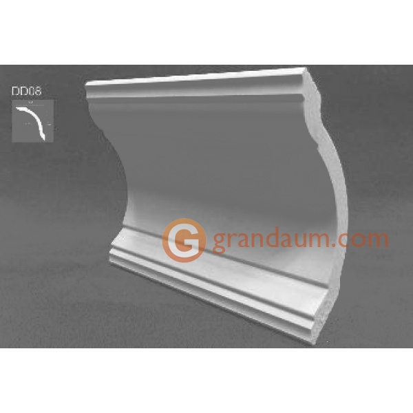 Карниз с гладким профилем Decor dizayn DD08