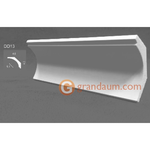 Карниз с гладким профилем Decor dizayn DD13