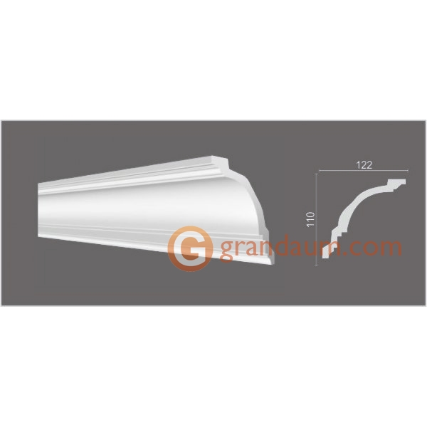 Карниз с гладким профилем Decor dizayn DD16