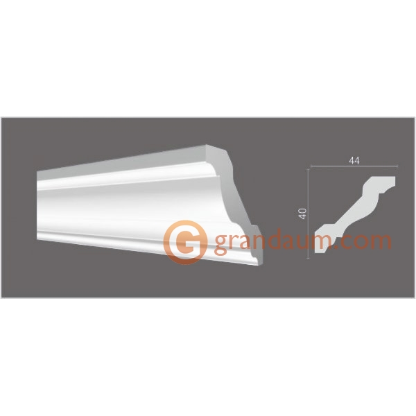 Карниз с гладким профилем Decor dizayn DD21