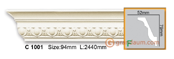 Карниз гибкий Gaudi Decor C 1001 (2,00м) Flexi