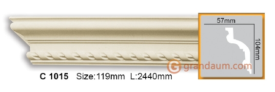 Карниз гибкий Gaudi Decor C 1015 (2,00м) Flexi