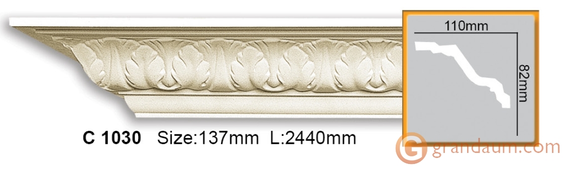 Карниз гибкий Gaudi Decor C 1030 (2,00м) Flexi