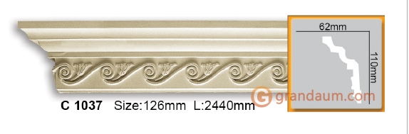 Карниз гибкий Gaudi Decor C 1037 (2,00м) Flexi