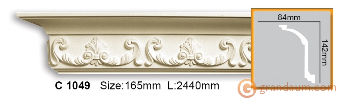 Карниз гибкий Gaudi Decor C 1049 (2,00м) Flexi