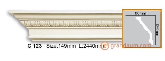 Карниз гибкий Gaudi Decor C 123 (2,00м) Flexi