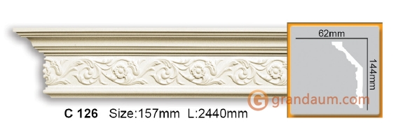Карниз гибкий Gaudi Decor C 126 (2,00м) Flexi