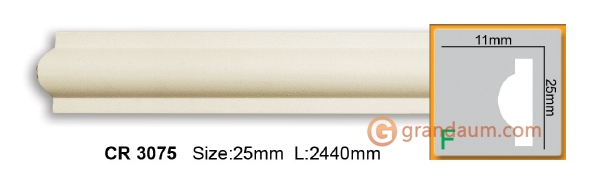 Молдинг гибкий Gaudi Decor CR 3075 (2,00м) Flexi