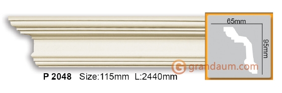 Карниз гибкий Gaudi Decor P 2048 (2,00м) Flexi