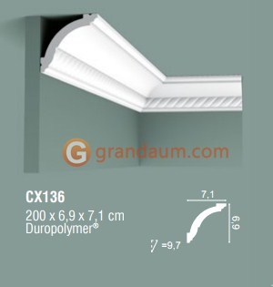 Карниз с орнаментом Orac Decor CX136