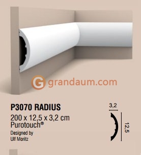 Молдинг с гладким профилем Orac Decor P3070