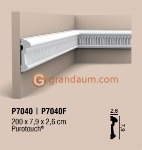 Молдинг гибкий Orac Decor P7040F