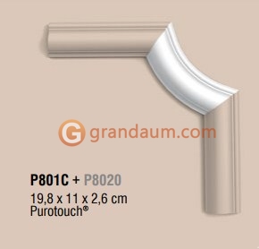 Угловые элементы и вставки Orac Decor P801C