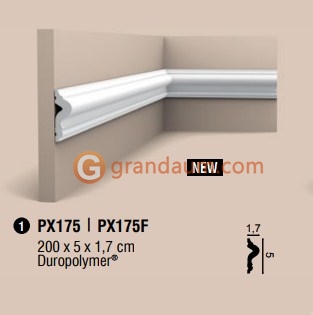 Молдинг гибкий Orac decor PX175F