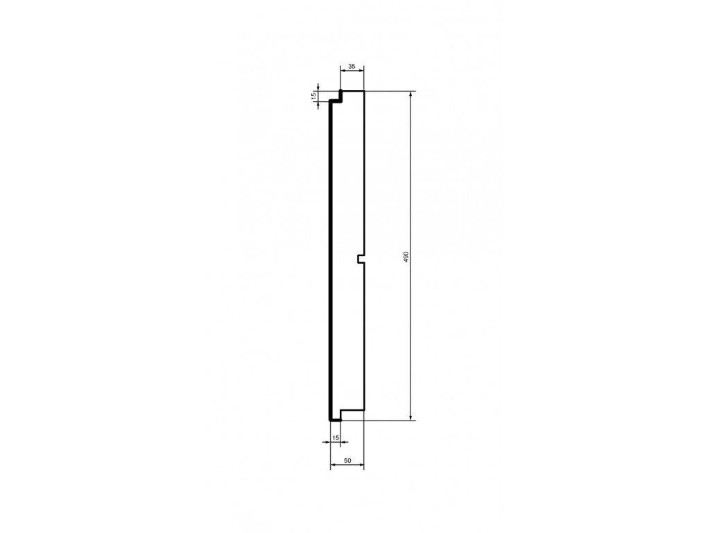 Prestige decor HC 103-50 панель без покрытия (2,00м)