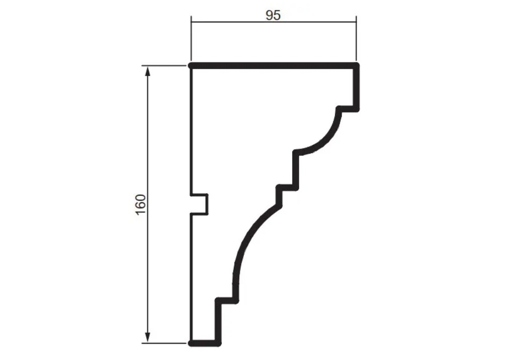 Prestige decor KC 114 без покрытия (2,00м)