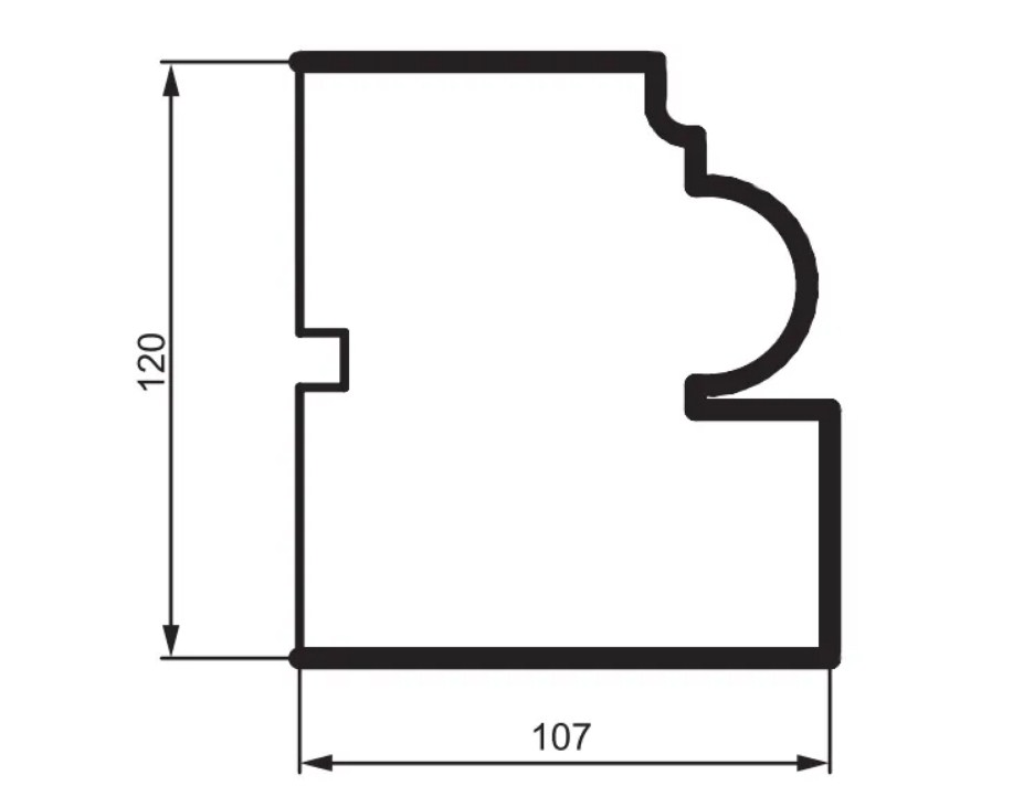 Prestige decor KC 136 без покрытия (2,00м)