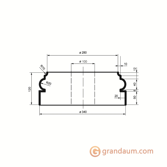 Prestige decor LC 101-3 база без покрытия