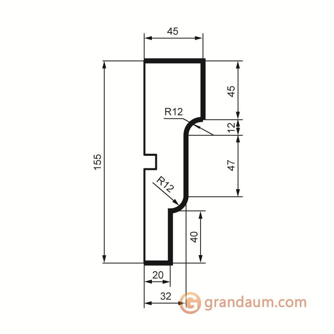 Prestige decor MC 129 без покрытия (2,00м)