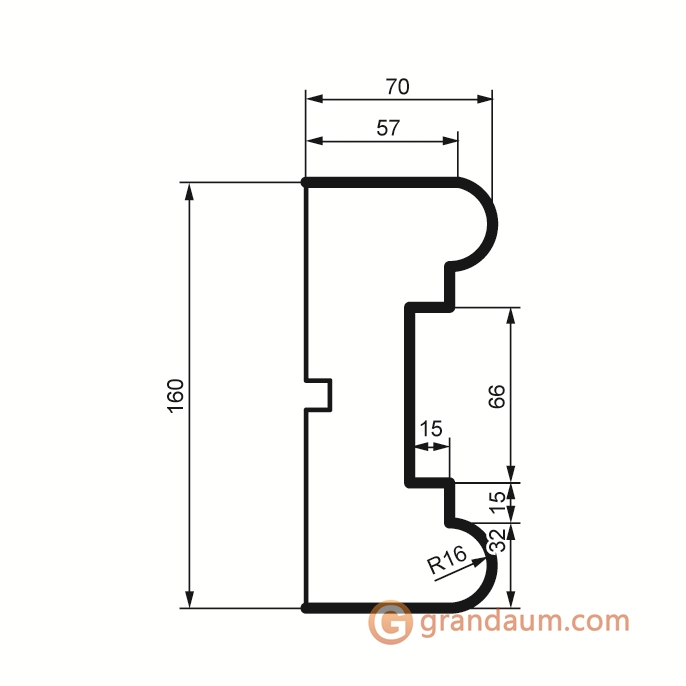 Prestige decor MC 131 без покрытия (2,00м)