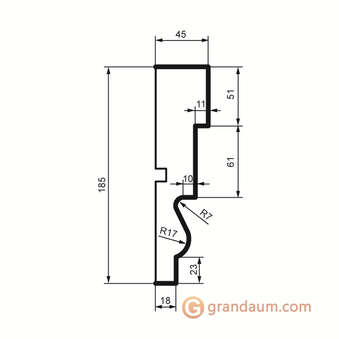 Prestige decor MC 137 без покрытия (2,00м)