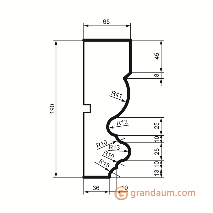 Prestige decor MC 138 без покрытия (2,00м)