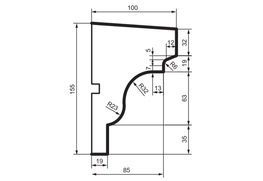 Prestige decor DC 106 без покрытия (2,00м)