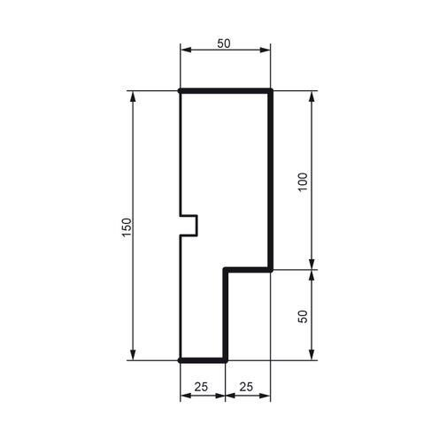 Prestige decor MC 162 без покрытия (2,00м)