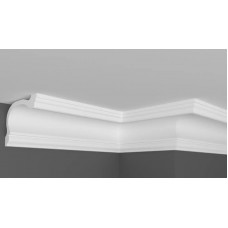 Карниз с гладким профилем Gaudi decor C966/P958