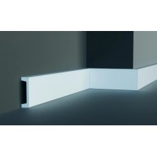 Напольный плинтус с гладким профилем Gaudi decor CR951