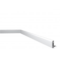 Напольный плинтус с гладким профилем NMC FL13