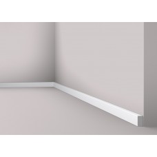 Напольный плинтус с гладким профилем NMC FL15