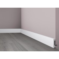 Напольный плинтус с гладким профилем NMC M58