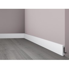 Напольный плинтус с гладким профилем NMC M58