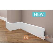 Напольный плинтус с гладким профилем Cezar Цезарь LPC-36