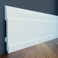 Напольный плинтус с гладким профилем Cezar Цезарь LPC-25