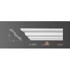 Карниз с гладким профилем Classic home 2-1003