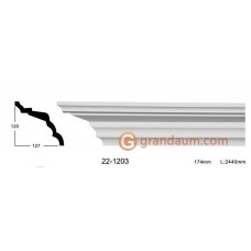 Карниз с гладким профилем Classic home 22-1203