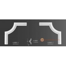 Угловые элементы и вставки Classic home 4-0681-1