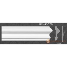 Молдинг с гладким профилем Classic home HM43070