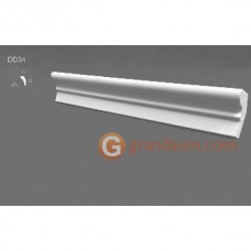 Карниз с гладким профилем Decor dizayn DD34