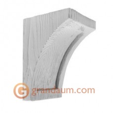 Консоль для балок Decowood Модерн ED 026 classic белая 12х12