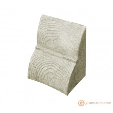 Декоративная балка, Консоль Decowood Рустик EQ 017 classic белая 6х9