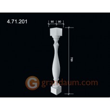 Фасадный декор балясина Европласт 4.71.201