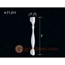 Балюстрада для фасада Европласт 4.71.211