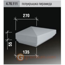 Балюстрада для фасада Европласт 4.76.111