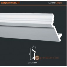 Молдинг с гладким профилем Европласт 1.50.277