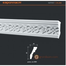 Карниз с орнаментом Европласт 1.50.282 (K282)